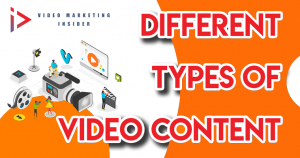 Different types of video content