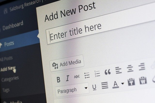 start a blog