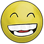 Happy face icon