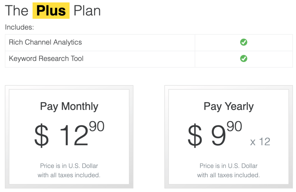 MorningFame Plus Plan